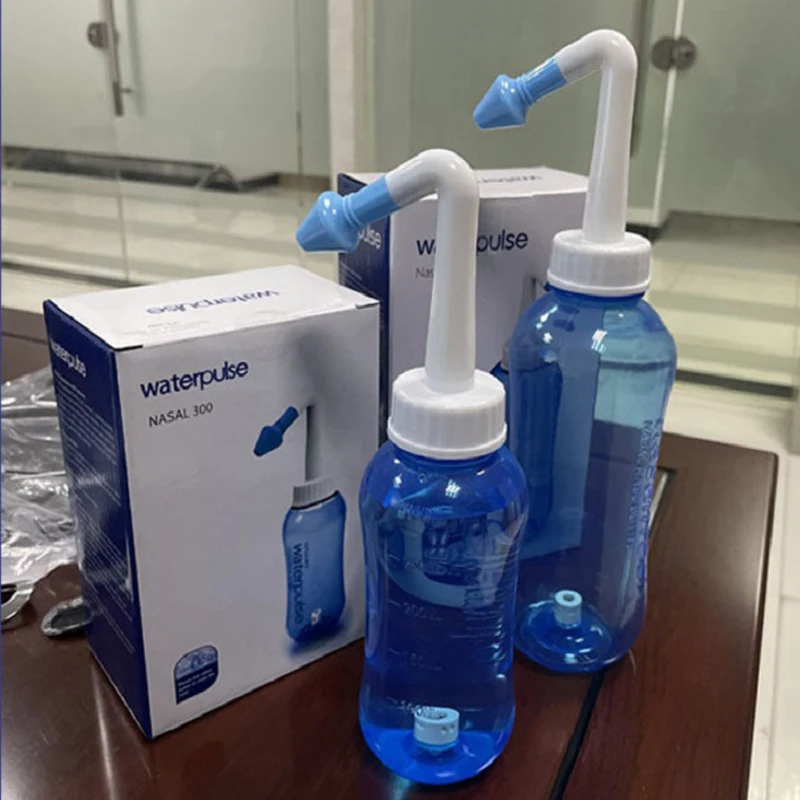 Neti Pot Nasal Rinse - 300ml/500ml Nasal Irrigator for Newborn Kids
