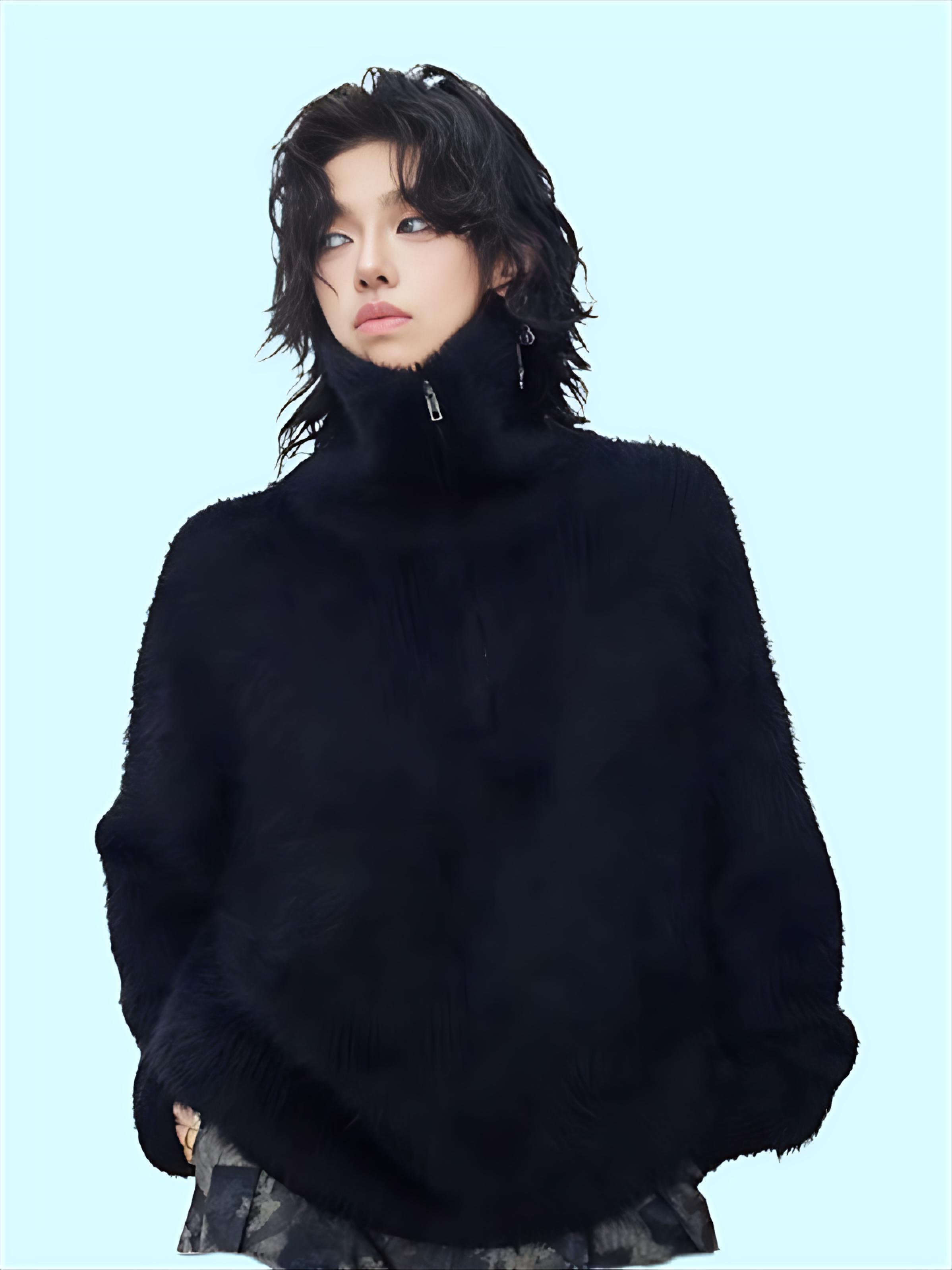 Fur Collar Pullovers Anime Rab - Health Wellness Training review and price