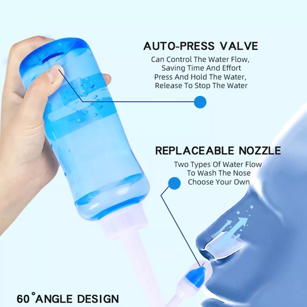 300ML Nose Wash Cleaner Nasal  - Neti Pot Nasal Rinse review and price