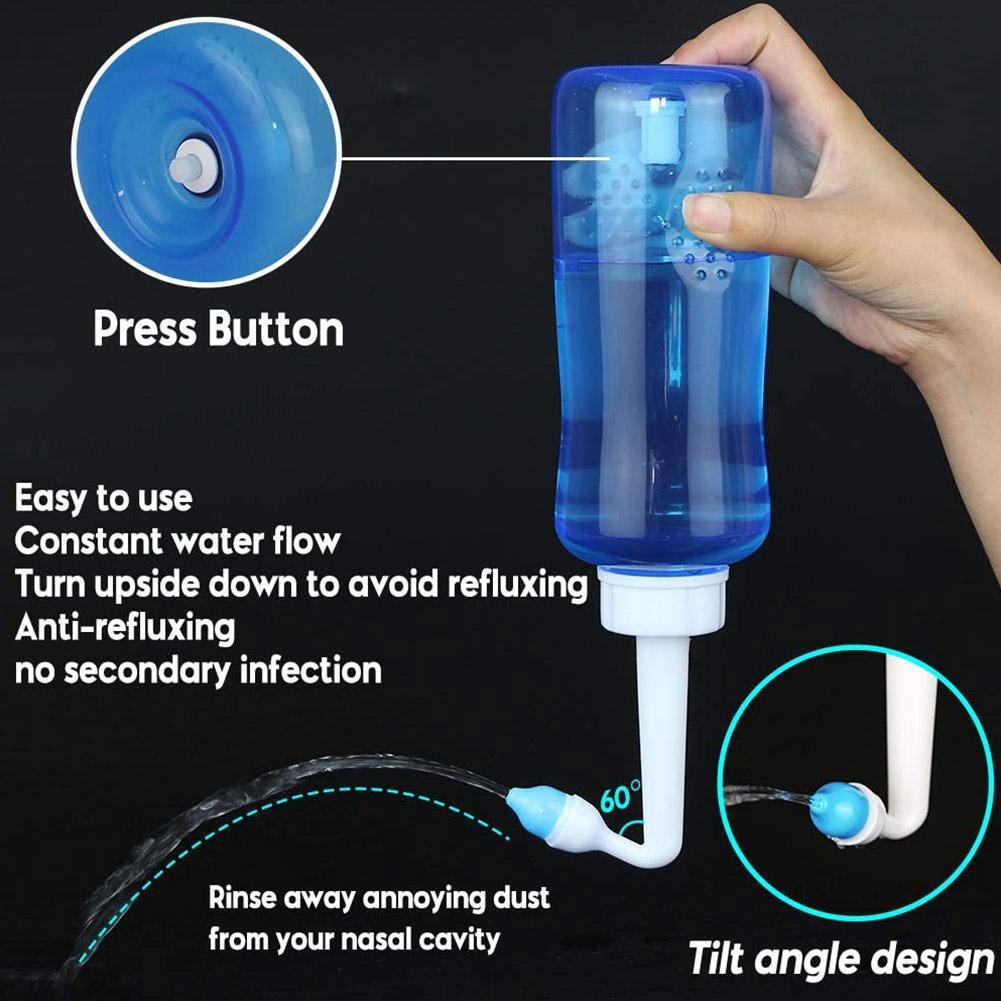 300ML Nose Wash Cleaner Nasal  - Neti Pot Nasal Rinse review and price