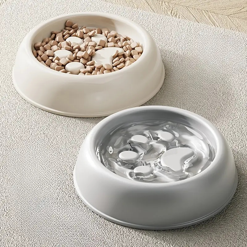 Paw Print Slow Feeder Bowls fo - Health Wellness Solutions review and price