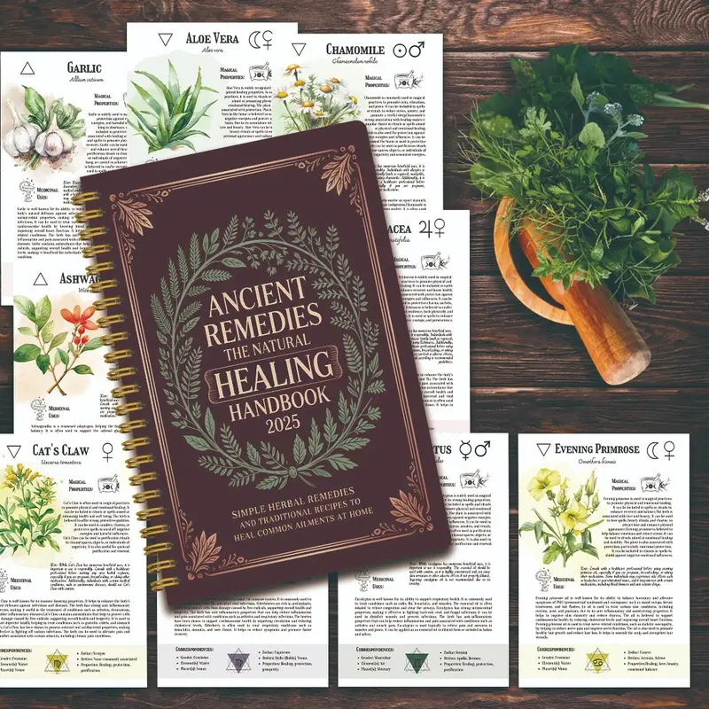 Natural Remedies Handbook with - Health & Wellness Equipment review and price