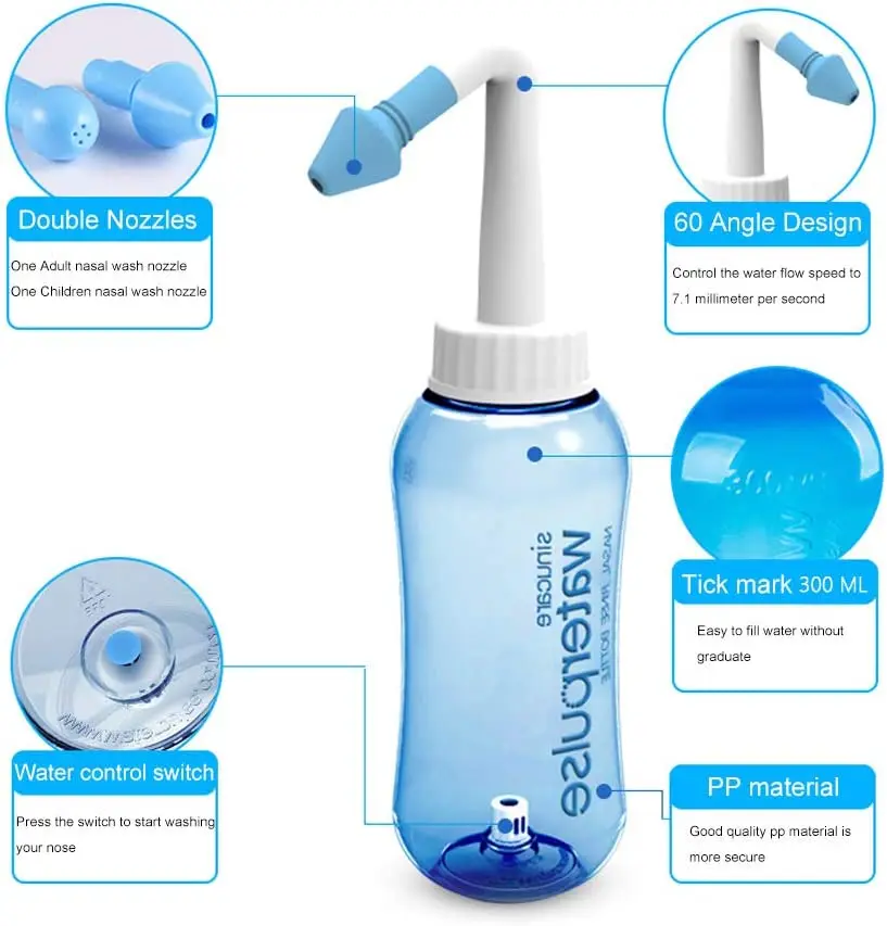 300ml/500ml Nasal Irrigator fo - Neti Pot Nasal Rinse review and price