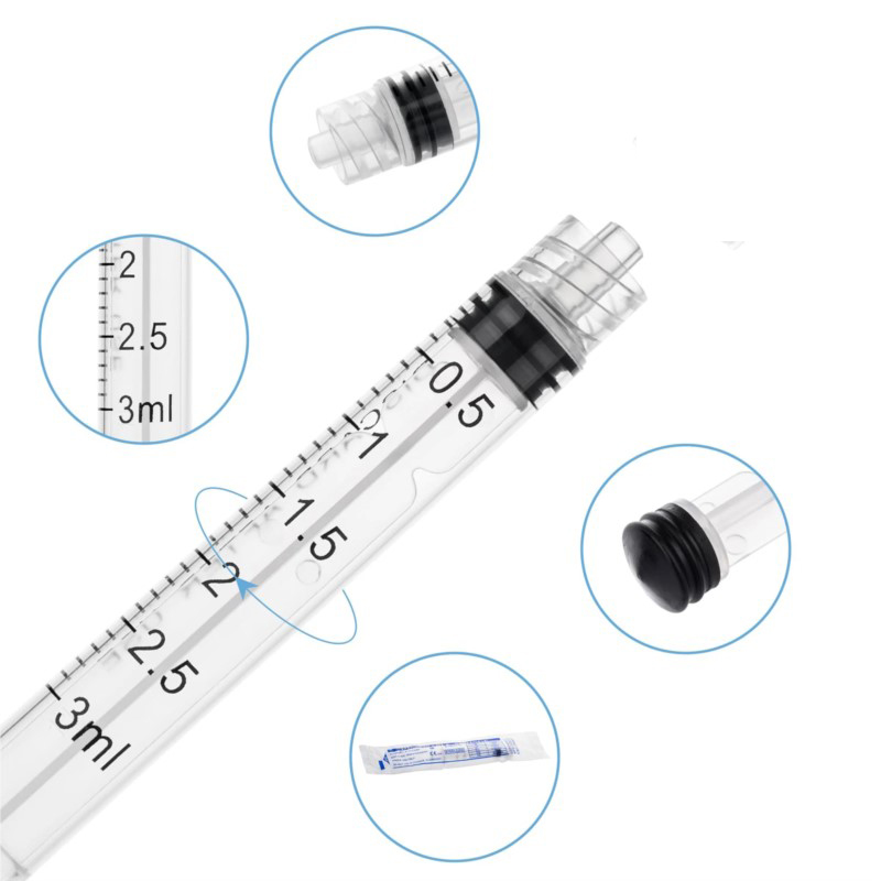 3ml 20 50 100Pcs Luer Lock Lab - Health Wellness Solutions review and price