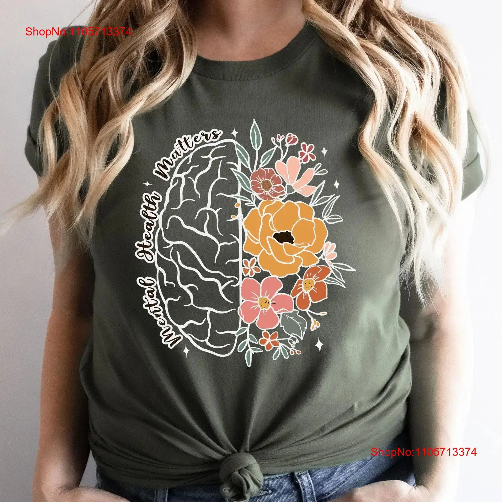 Mental Health Matters T Shirt  - Your Health Wellness review and price